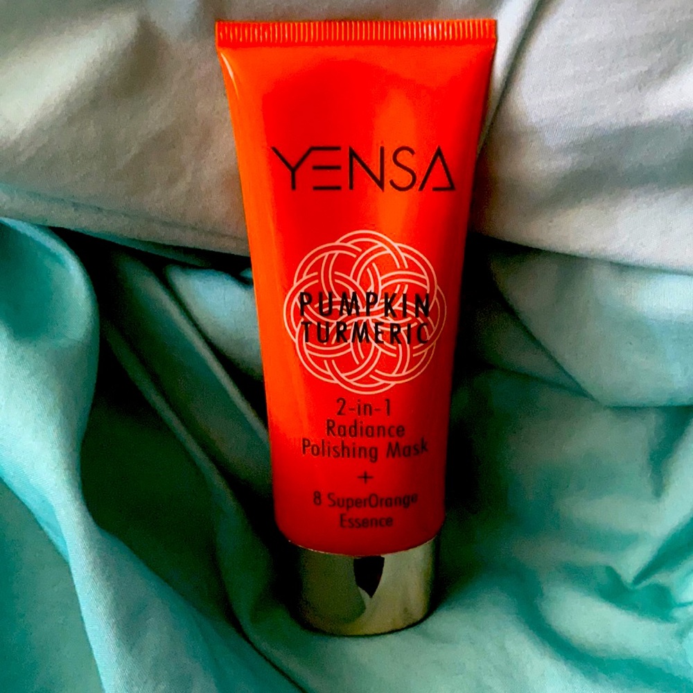 YENSA pumpkin 🎃 and turmeric mask